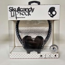 Brand New - Skullcandy Supreme Sound Uprock Headphone in Grey/White Dots