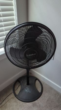 16" adjustable oscillating pedestal fan