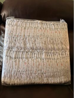 Size 1 and size 2 diapers