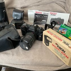 Vintage Pentax camera