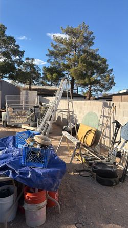 10 ft A Frame Aluminum ladder