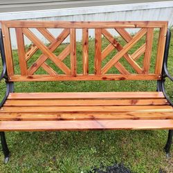 Red Ceder Bench