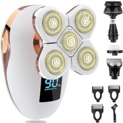 Electric Razors for Women, Facial Hair Removal, Bikini Trimmer, Shaver for Women, Wet and Dry Lady Hair Remover for Legs Body Face, Painless Womens El