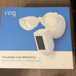 Wired Ring Floodlight - Brand New
