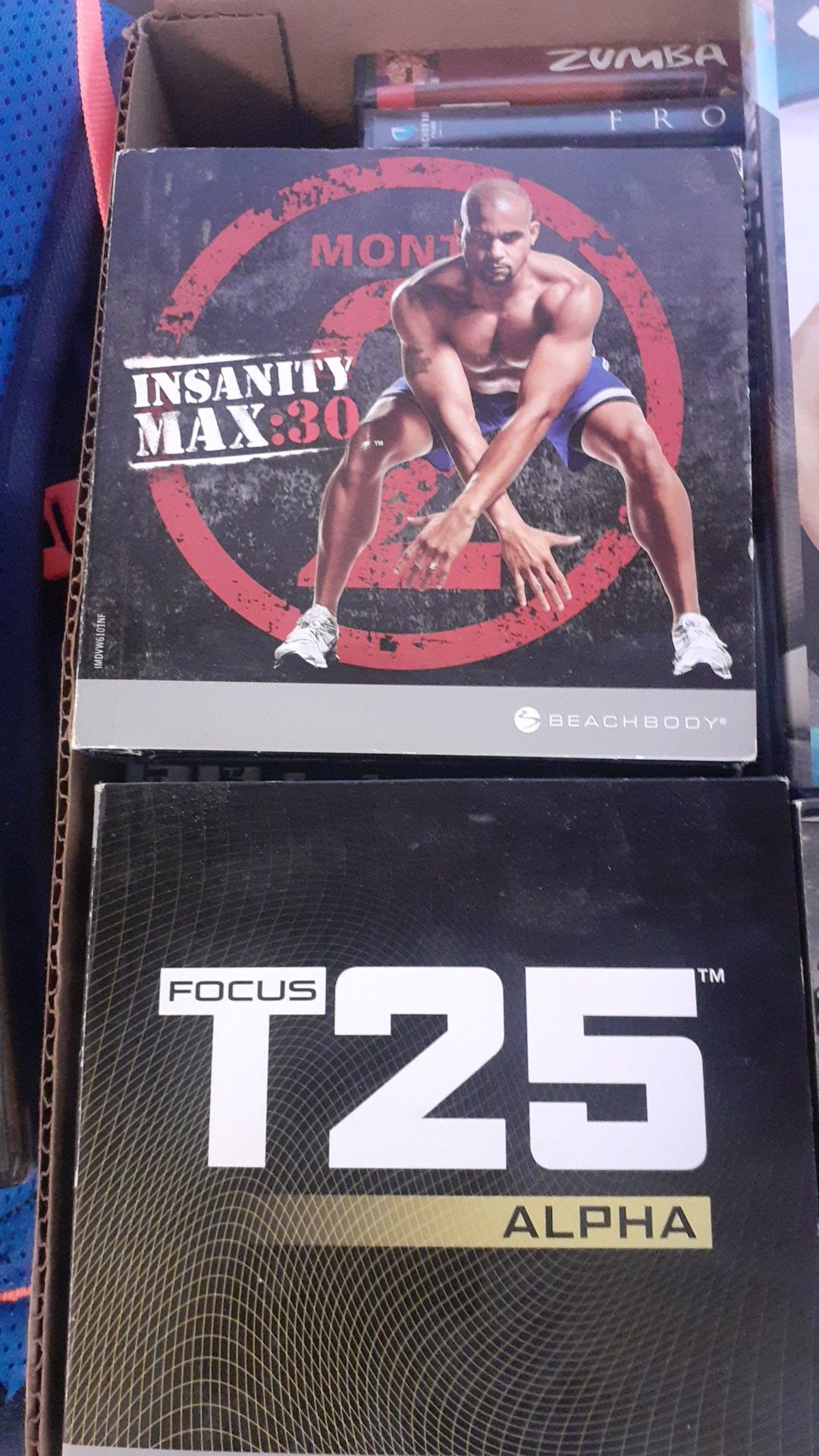 Insanity workout DVD videos