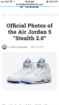 Brand New Jordan 5 Stealth 