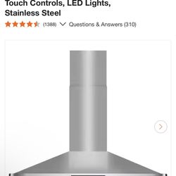 Range Hood 36” NEW