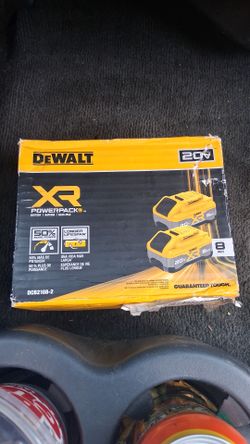 Dewalt 20v 8ah batties