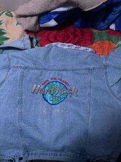 Vintage Hard Rock Jean Jacket 