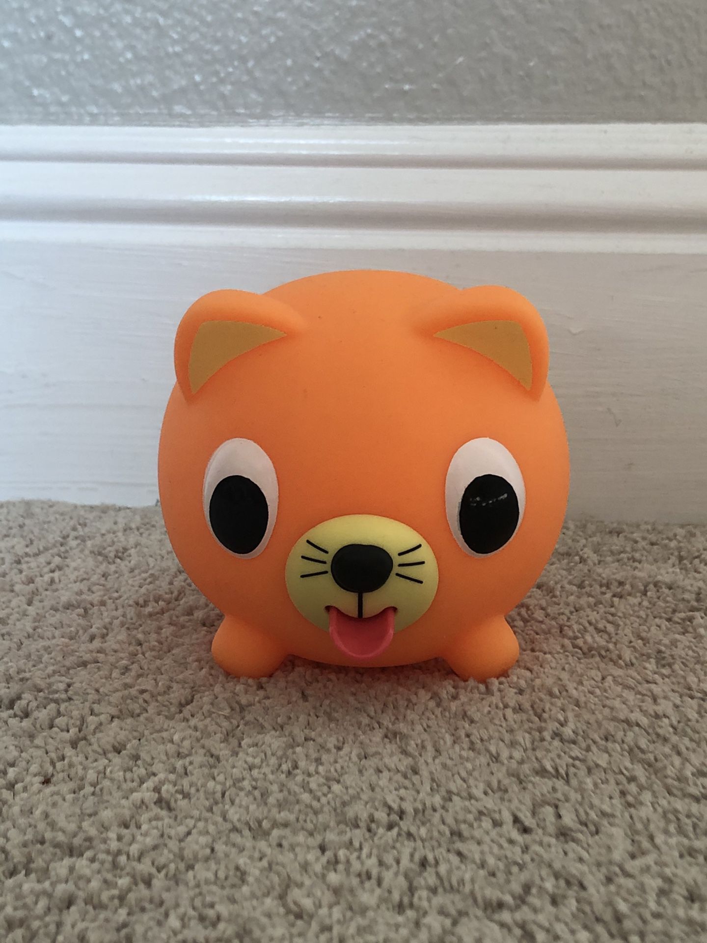 Orange Squeezing Toy