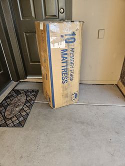 🚐🛏️ NEW RV KING 10” MEMORY FOAM MATTRESS (72” x 75”) – GREAT COMFORT FOR YOUR RV! 🛏️🚐