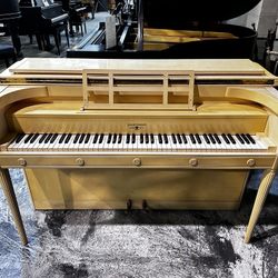 *Free* Hardman 38" Ivory Satin Console Upright Piano