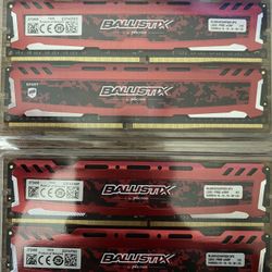 32GB Ram - 2400mhz Ballistix