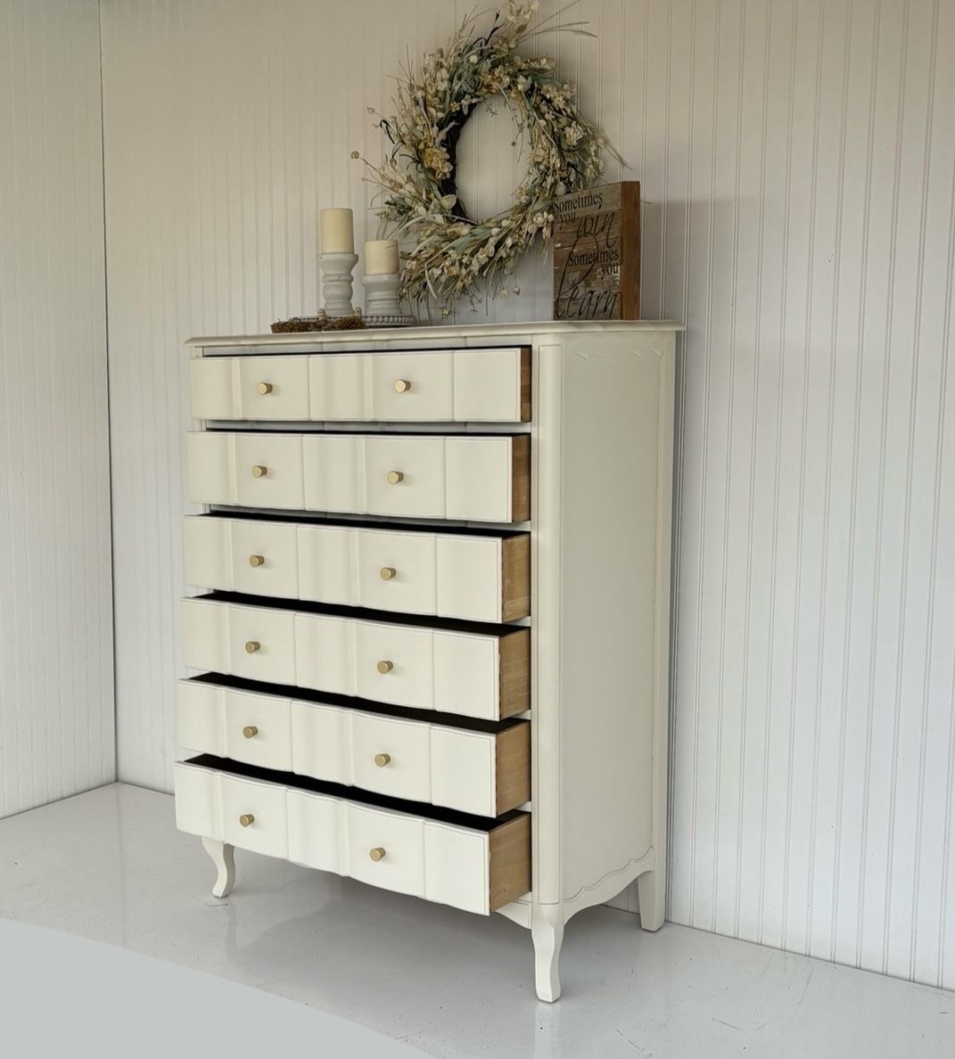 French Provincial Dresser - Bedroom Set - Dresser Set - Highboy - Tallboy - Bureau