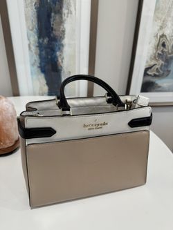 Kate Spade Staci Medium Satchel Warm Beige