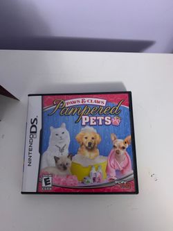 Paws & Claws: Pampered Pets Nintendo DS Game