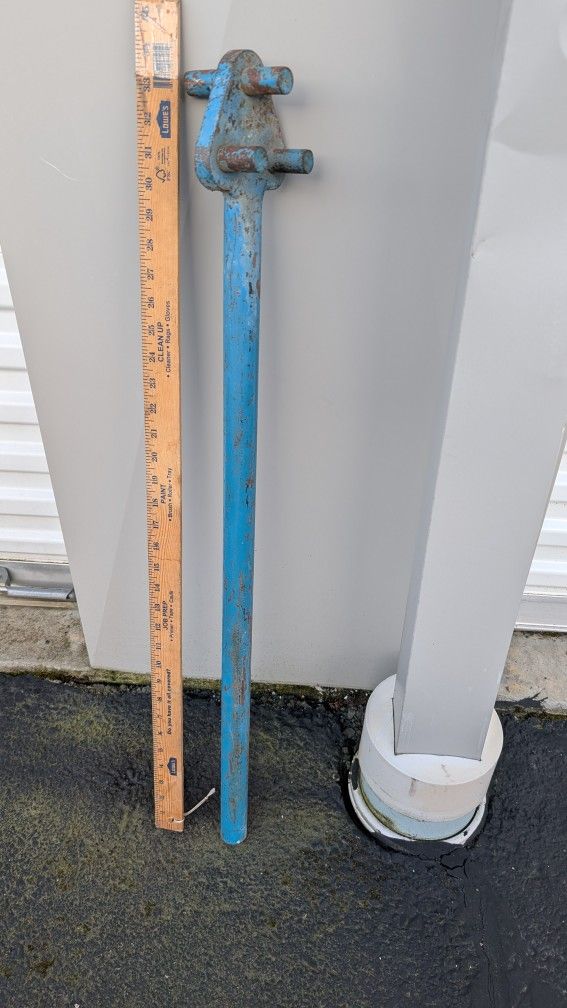 Three-Prong Rebar Bender