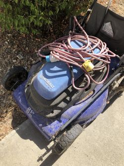 Kobalt electric lawn mower