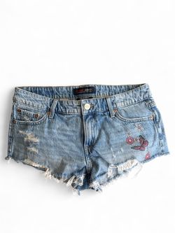 Coca-Cola & Aeropostale denim shorts size 6