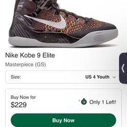 Nike Kobe Elite 9 Shoes