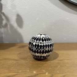 Crystal Glass Ball Home Decor Piece Modern 