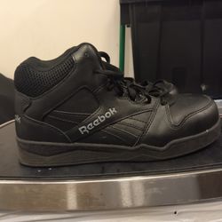 Sz 8 Mens Black Reebok Hightop
