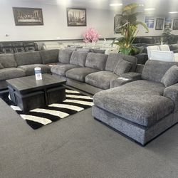 Gray Sofa Sectional 