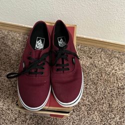 Womens 7.5 Vans 