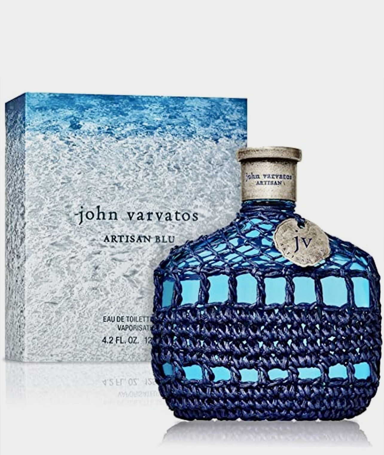 John Varvatos Artisan Blu Eau de Toilette Spray Men 4.2 FL oz / 125 ML New Large Bottle