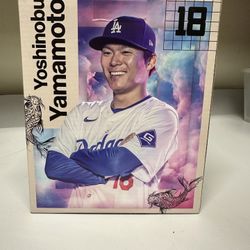 Yoshinobu Yamamoto Dodgers Baseball Bobblehead