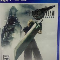 Final Fantasy VII Remake PS4 