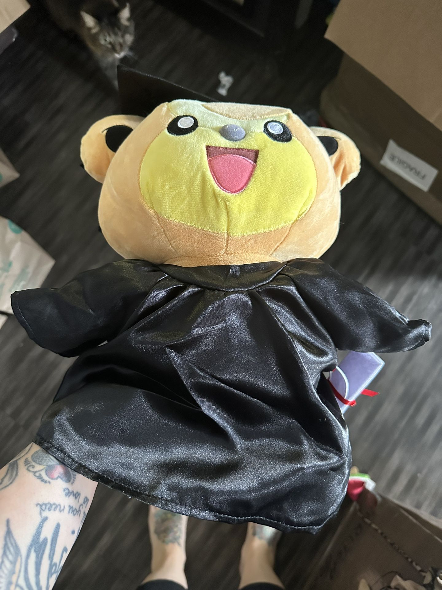 Build A Bear Nintendo Pokemon 16" Teddiursa Stuffed Plush graduation