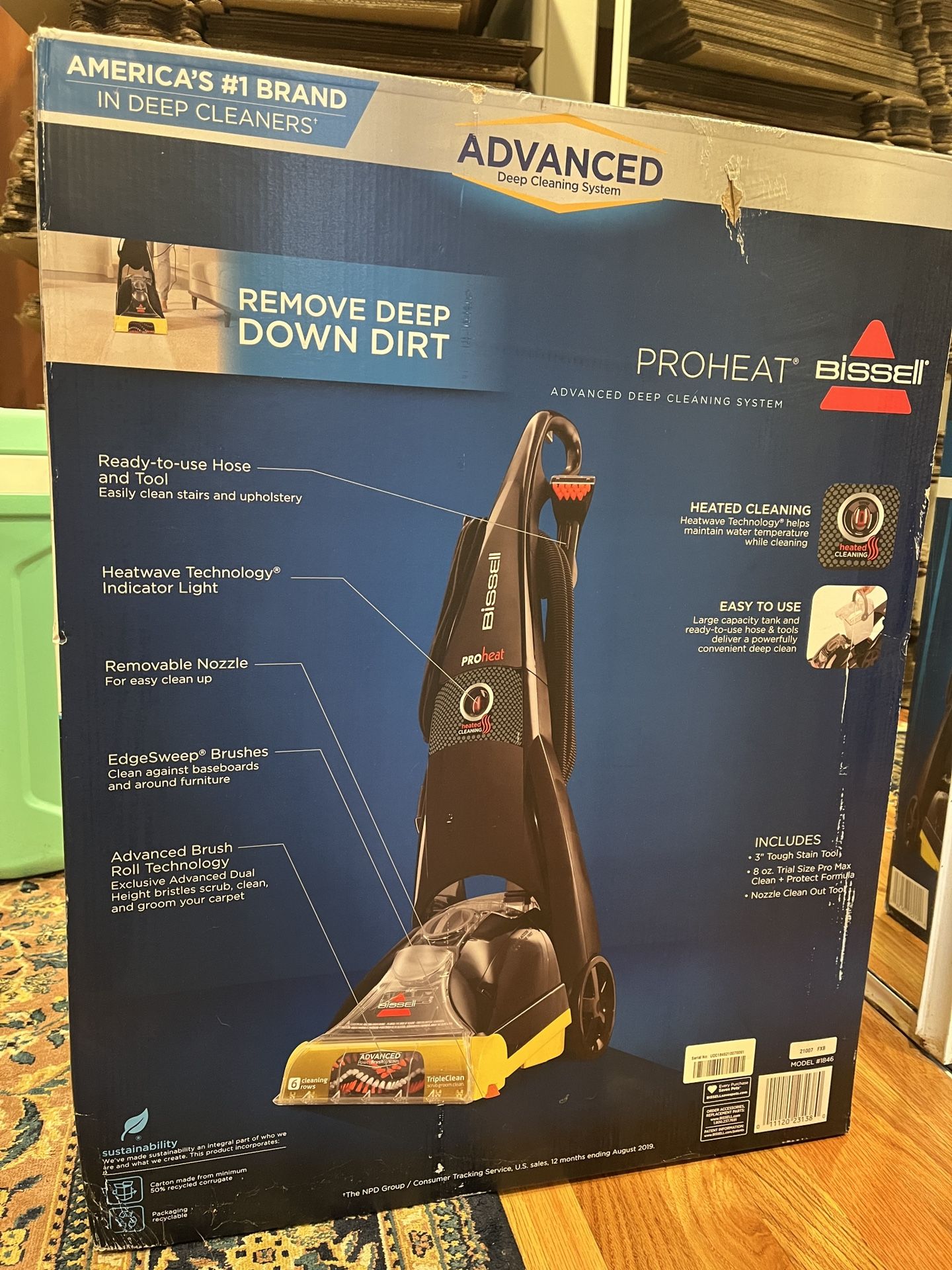 Bissell Pro heat Carpet Cleaner (unopened)