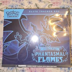 Mega evolution Phantasmal flames elite trainer box