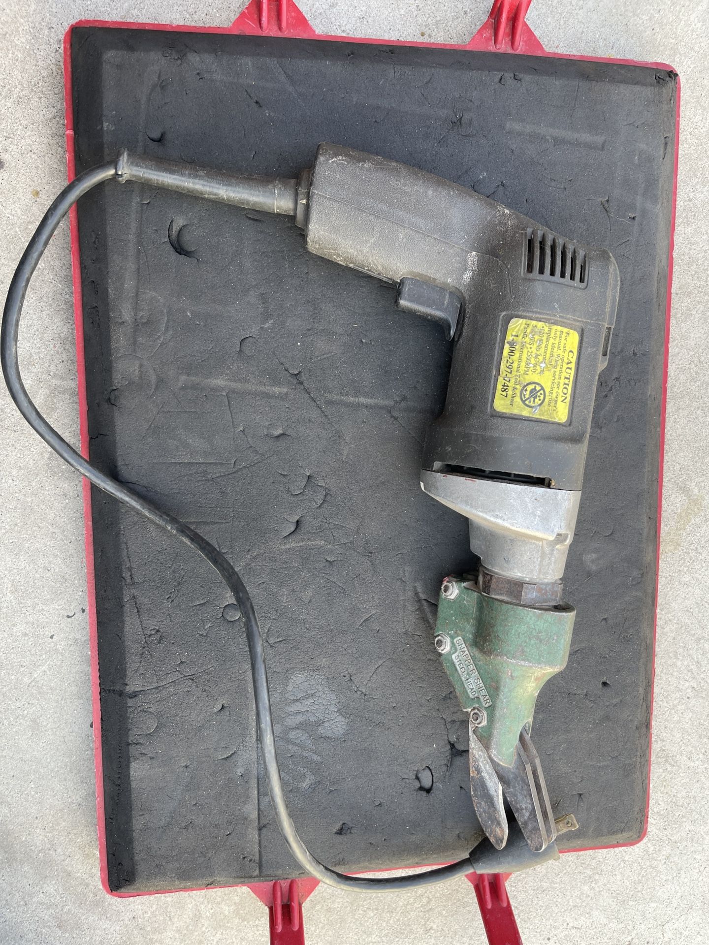Snapper Cement Board Shear