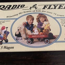 New Radio Flyer Wagon For Dolls Decor Etc.