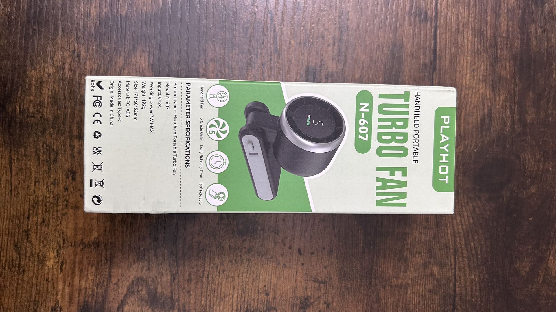 Rechargeable Handheld Fan