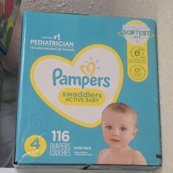 116 COUNT Pampers #4