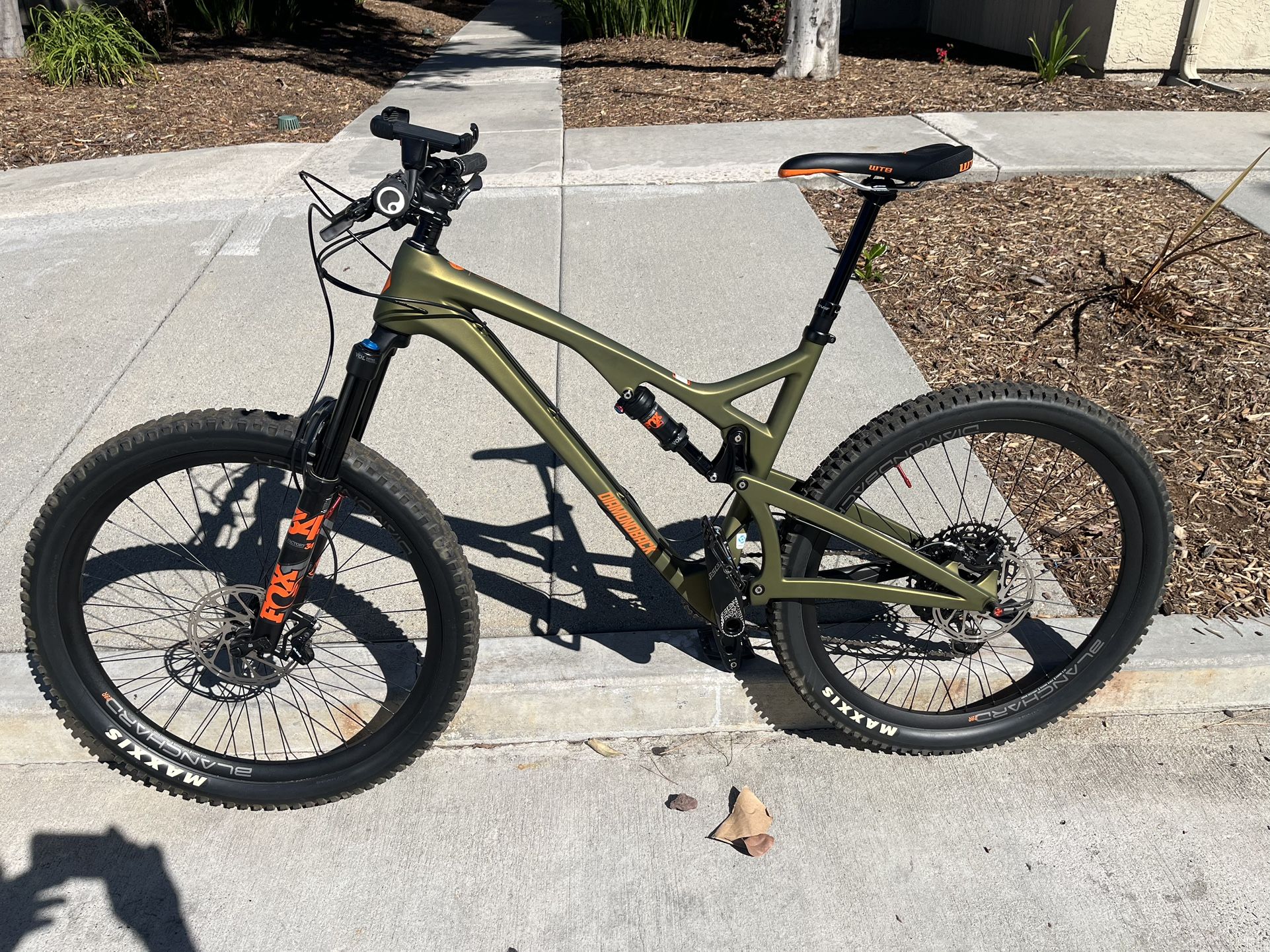 Carbon Fiber Mountain Bike   