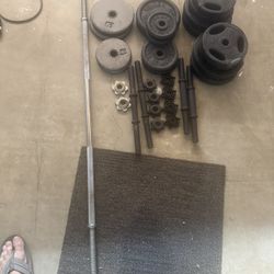 Weight Plates And Bars