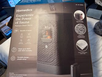 Homedics Premium Steam Sauna (Item/Art. (contact info removed)