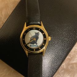 vintage Watch With Black Cat…(CGS/CHRONOGRAPHICS)