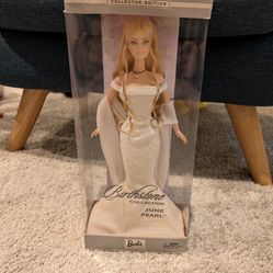 Birthstone Collection June Pearl Barbie