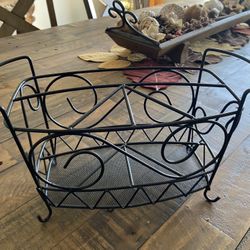 Black Silverware Holder/Caddy