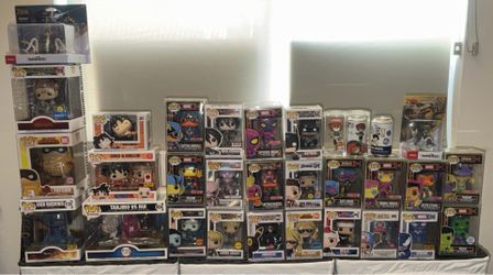 Assorted Funko Pop, Soda Pop and Amiibo Lot