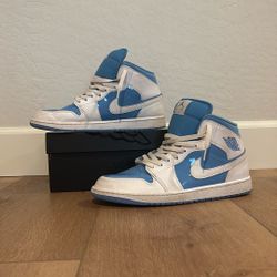 Jordan 1 Mis SE White/ Legend Blue Size 11