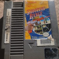 Nintendo Nes Shooting Range 
