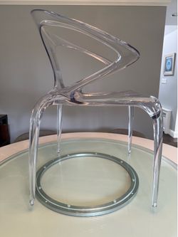 Dining room chairs (8) Rochebobois AVA chair made in Italy $6000 set