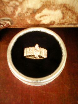 NEW SILVER BLING RING