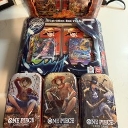 One Piece Cards Tcg Op13 Illustration Box Vol 5, 6